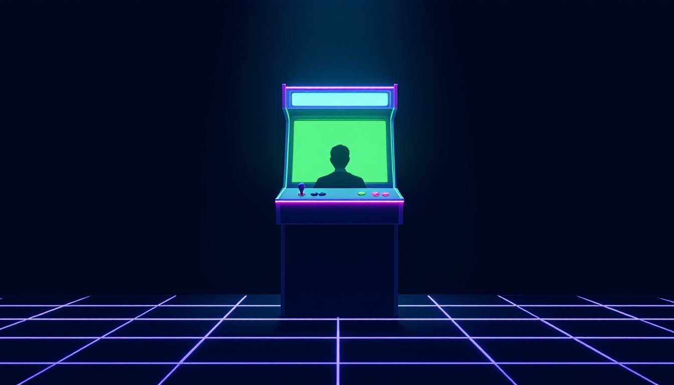 Free Retro Arcade Glow Image - Arcade, Retro, Pixel | Download at StockCake