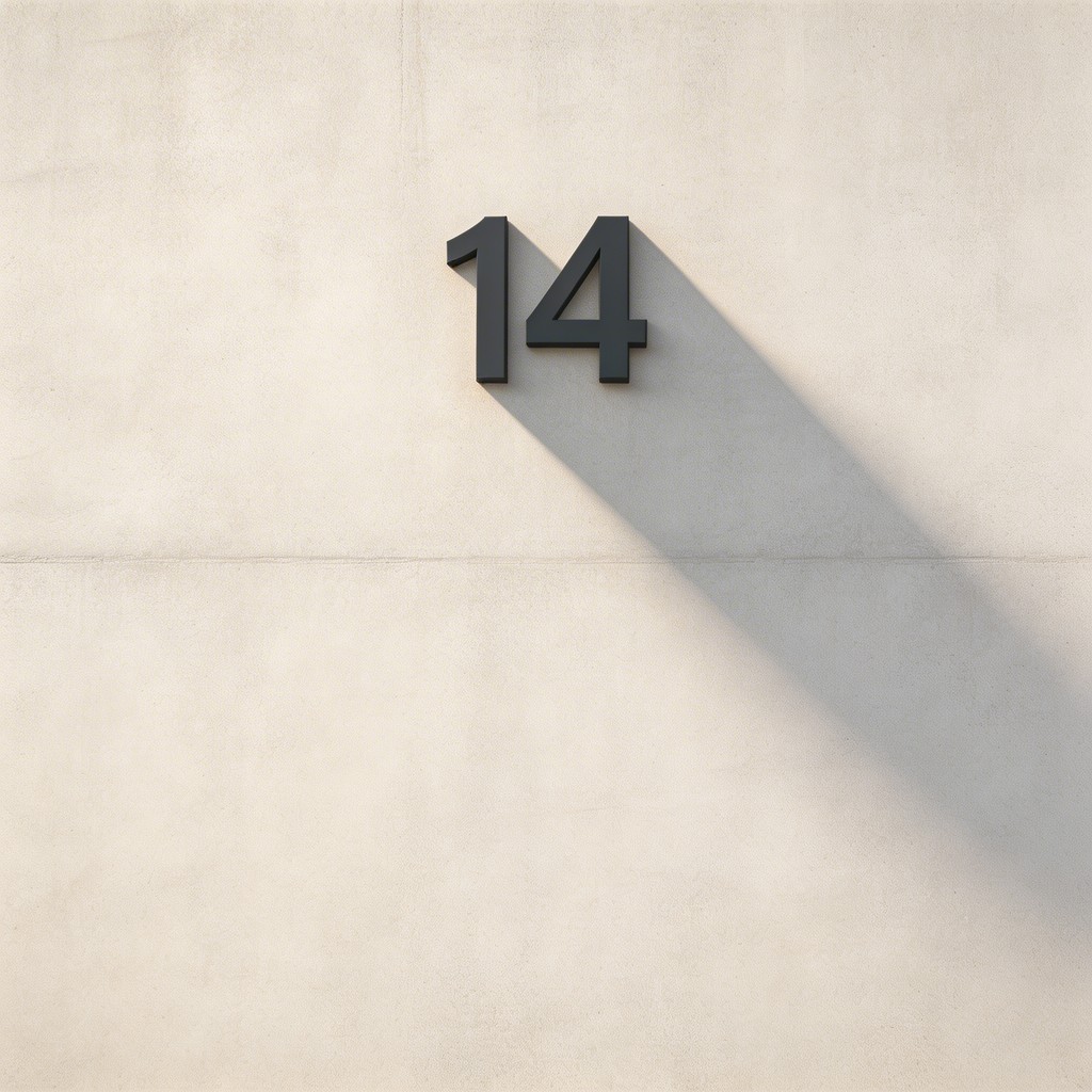 Free Modern Number Fourteen Image - Architecture, Minimal, Concrete ...
