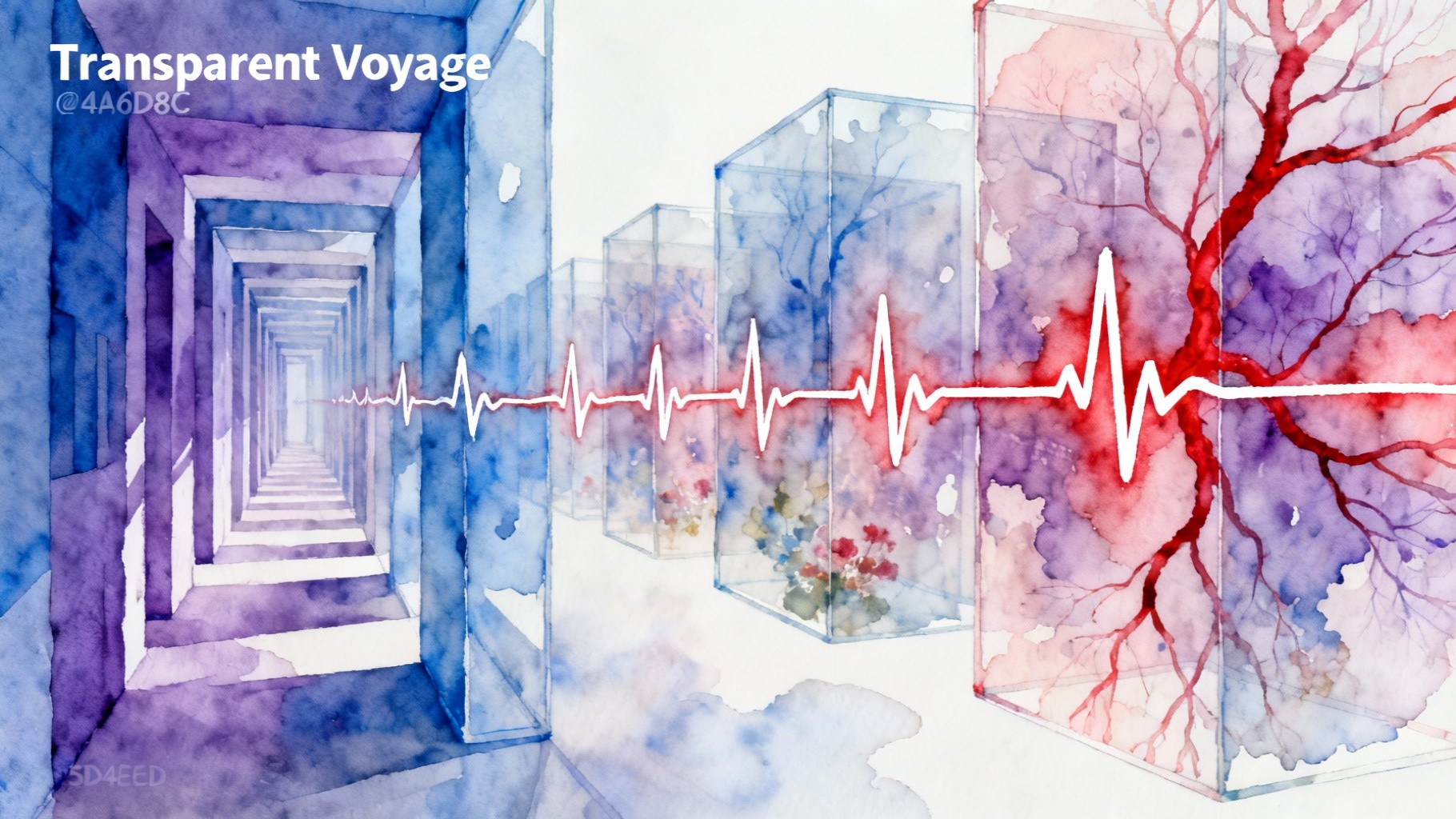 Free Pulse Through Space Image - Watercolor, Illustration, Corridor ...