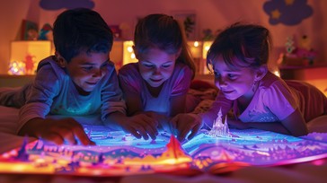 Playtime Interactive Free Magical Playtime Together Image - Children, Glowing, Playtime ...
