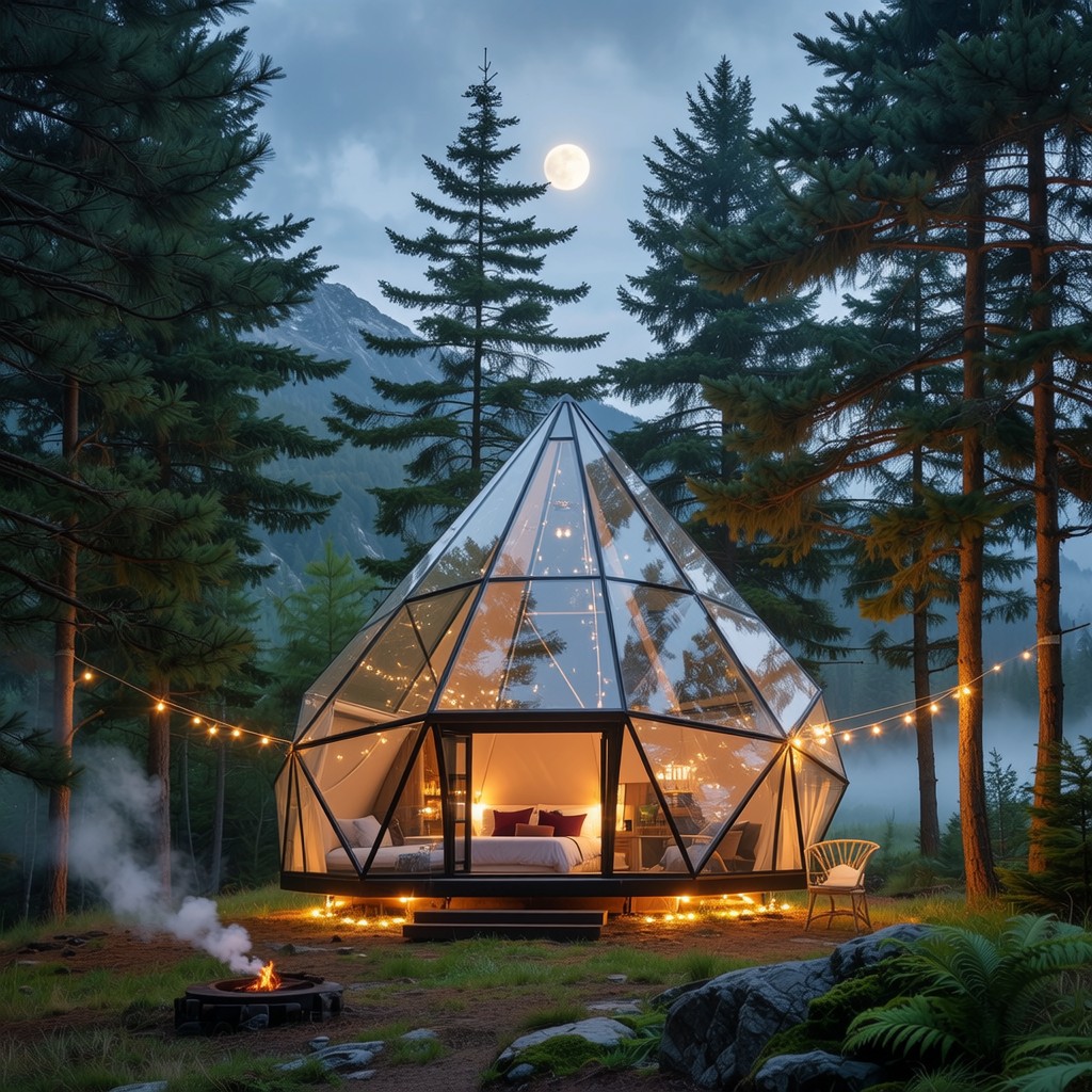 Free Luxury Forest Retreat Photo - Glamping, Luxury, Forest | Download ...