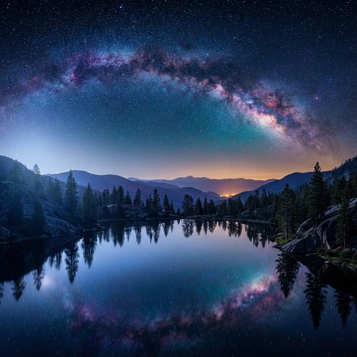 Free Cosmic Mirror Reflection Image - Astronomy, Galaxy, Stars ...