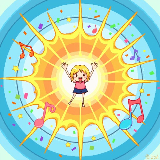 Free Radiating Pixel Joy Image | Download at StockCake