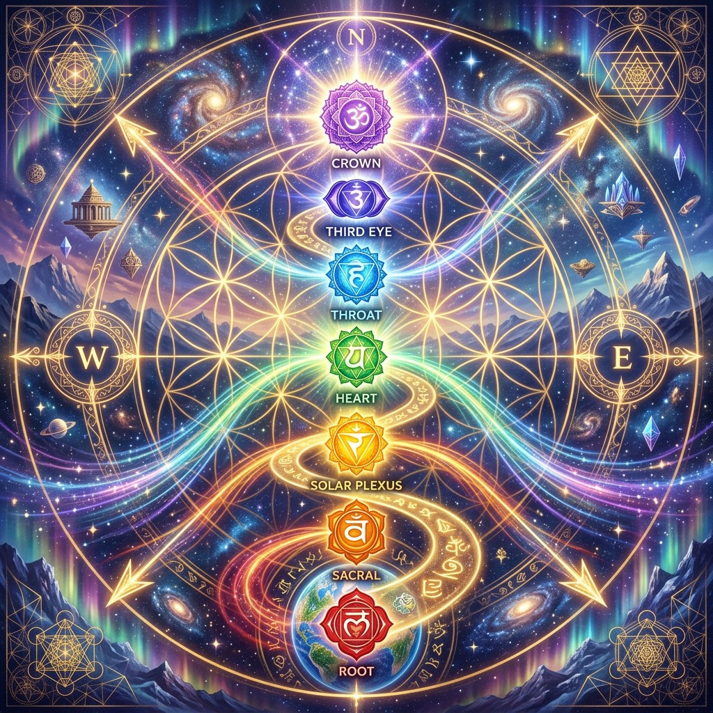 Free Cosmic Chakra Journey Image - Chakra, Meditation, Spiritual ...
