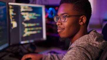Free Focused Programmer Working Image - Programmer, Coding, Technology ...