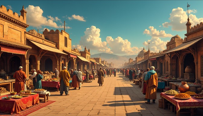 Good Merchant Free Ancient Coastal Bazaar Image - Marketplace, Bazaar, Coastal ...