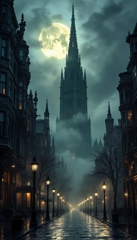Free Gothic Spire Emerges Image - Gothic, Spire, Fog | Download at ...