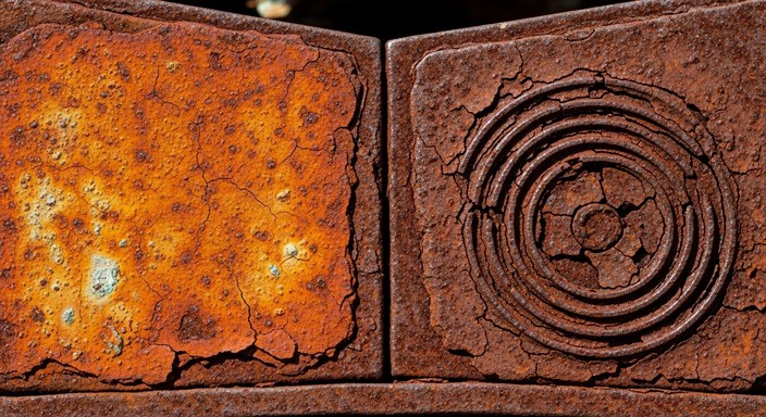 Contrasted Rust Free Rusty metal contrast Image - Rust, Metal, Corrosion | Download at ...