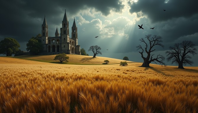 Free Gothic Harvest Storm Image | Download at StockCake