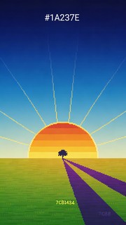Free Pixel Sunrise Scene Image - Sunrise, Pixel, Art | Download at ...