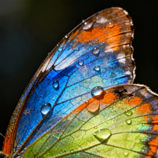 Free Rainbow Wing Scales Image - Butterfly, Wing, Scales | Download at ...