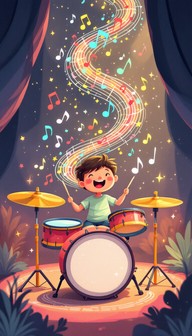 Free Magical Musical Moment Image - Drummer, Music, Whimsical ...