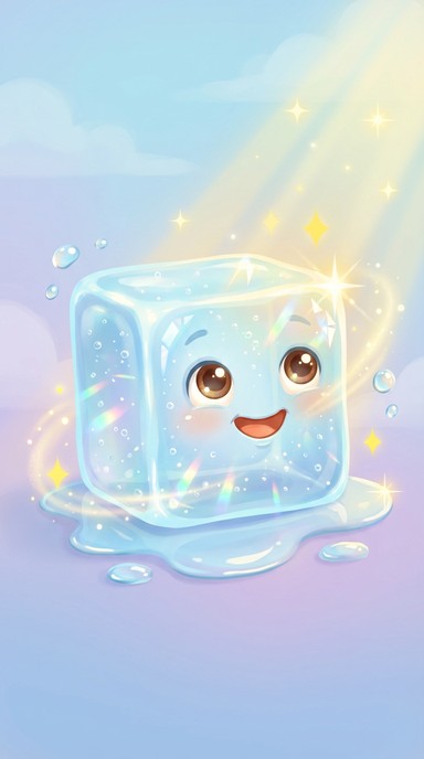 Free Happy Ice Character Photo - Ice, Cube, Character | Download at ...