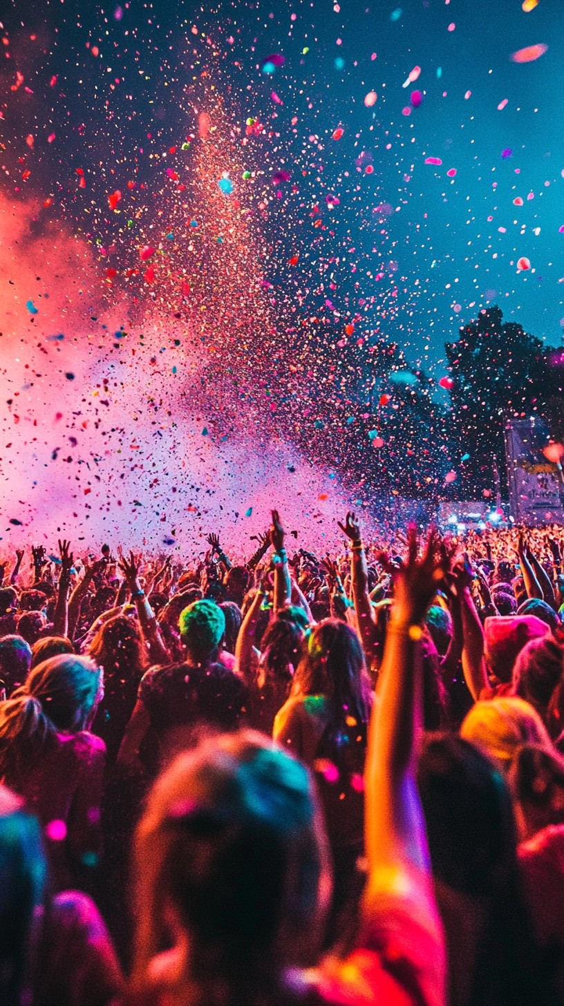Free Festival Color Blast Image - Festival, Crowd, Celebration ...