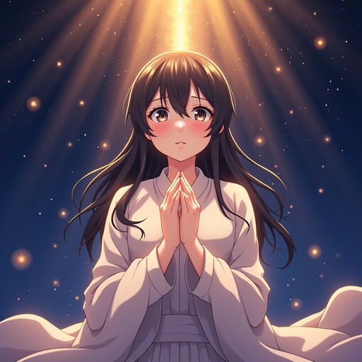 Free Serene Spiritual Light Image - Anime, Prayer, Serene | Download at ...