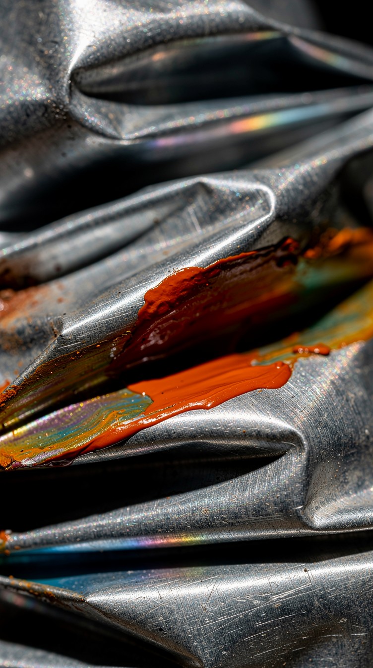 Metallic Feel Free Metallic Paint Texture Image - Abstract, Macro, Photography ...