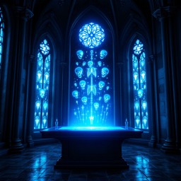 Free Gothic Digital Altar Image - Gothic, Cathedral, Holographic ...