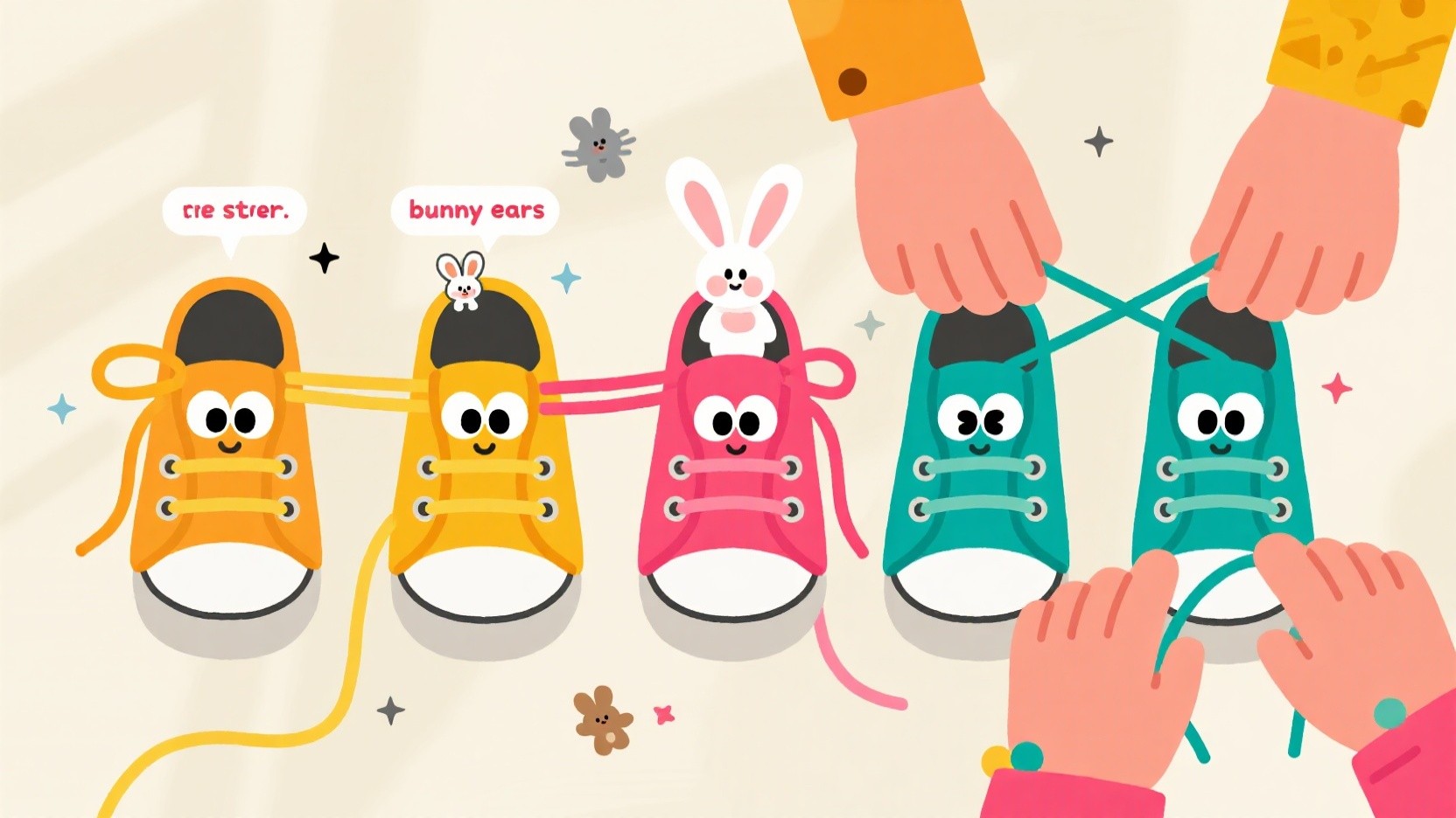 View of Two Loop Shoelace Knot - Ian's Shoelace Site