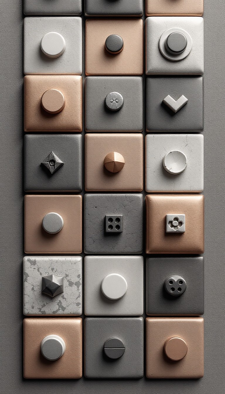 Free Metallic Modular Interface Image - Buttons, Minimalist, 3d ...