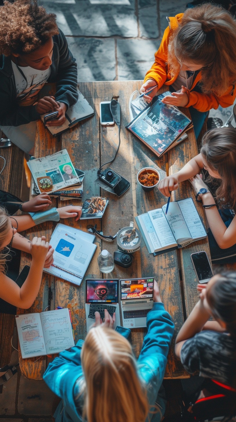 Free Study Group Session Image - Study, Students, Table | Download at ...
