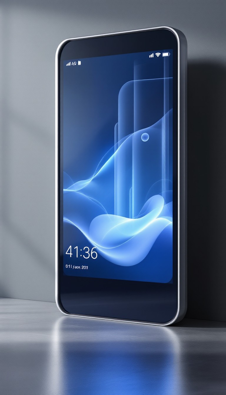 Free Floating Blue Interface Image - Interface, Minimalist, Futuristic ...