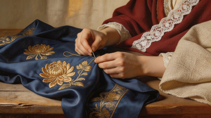 Textiles Traditional Performance Free Traditional Textile Craftsmanship Image - Embroidery, Textile ...
