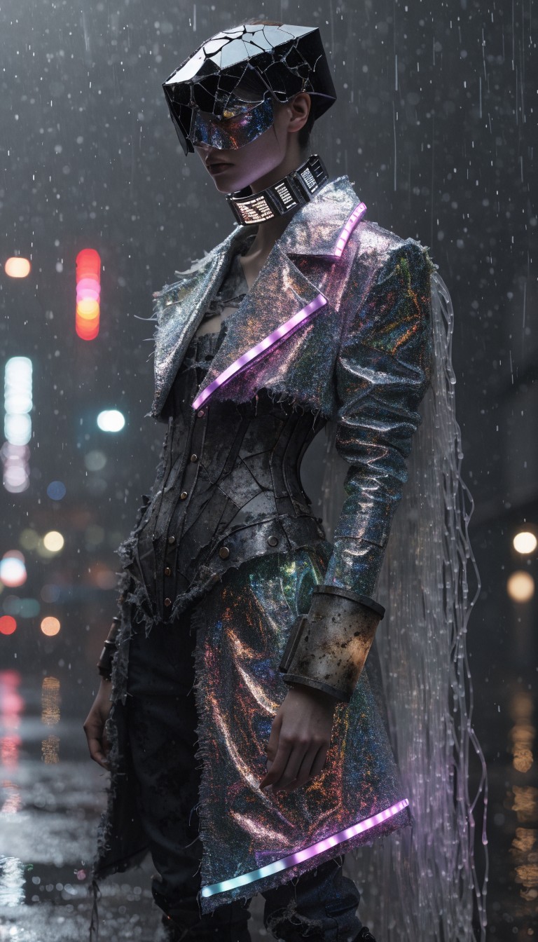 Free Cyberpunk Couture Style Image - Cyberpunk, Fashion, Futuristic ...