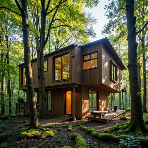 Free Woodland Cedar Retreat Image - Cedar, Woodland, Architecture ...