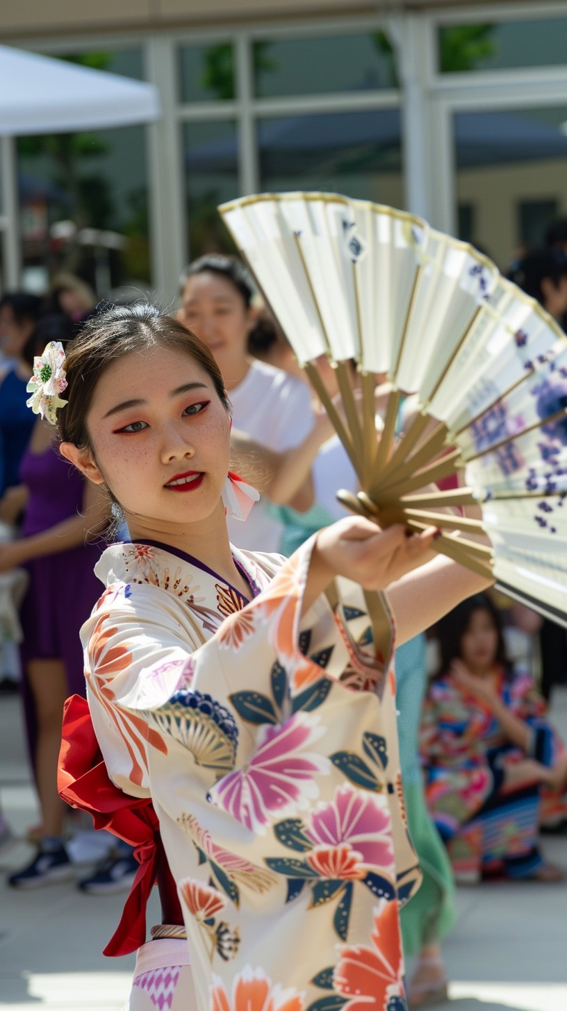 Free Graceful Fan Dance Image - Performance, Cultural, Traditional ...