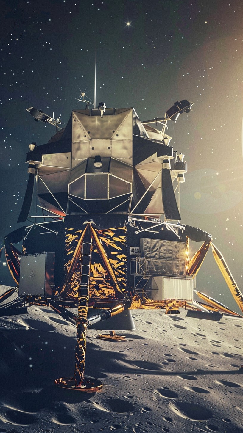 Free Lunar Module Landed Image - Lunar, Module, Moon | Download at ...