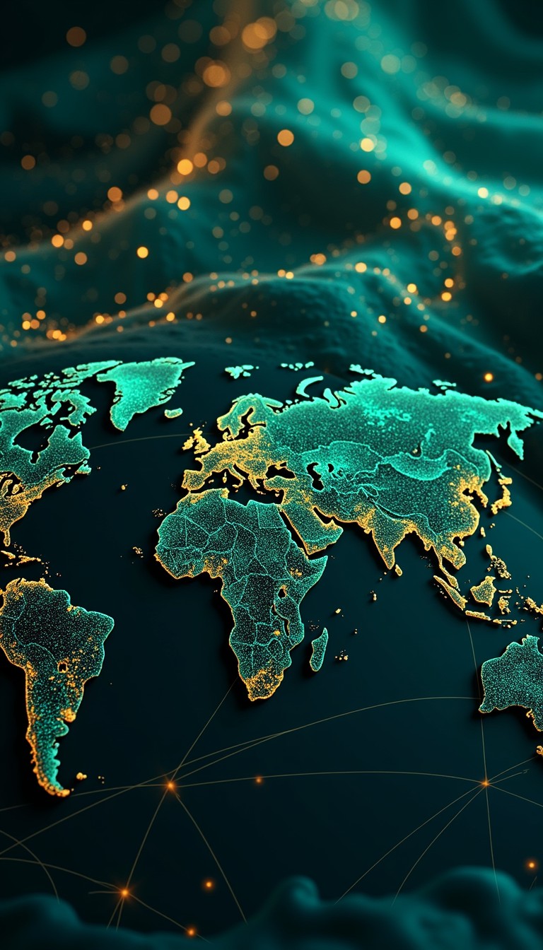 Free Connected Digital World Image - Global, Network, Digital ...