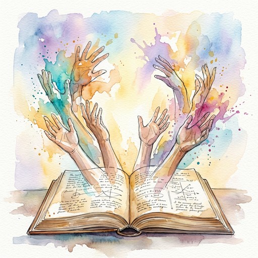 Free Knowledge Inspires Imagination Image - Watercolor, Book, Education ...