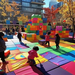 Free Colorful Playground Fun Image - Playground, Children, Colorful ...