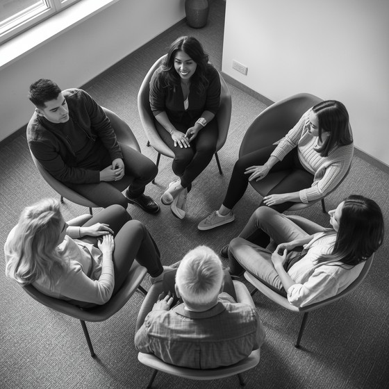 Weekly Support Groups Free Circle Of Connection Image - Therapy, Circle, Group | Download at ...