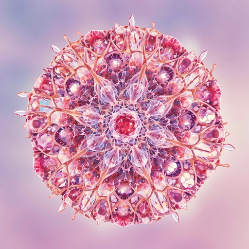 Free Cellular Pink Geometry Image - Cellular, Microscopic, Hexagonal ...
