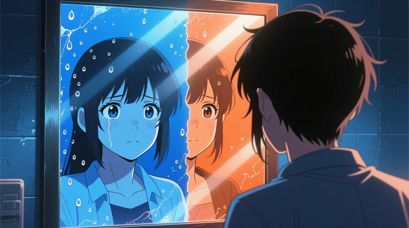 Free Anime Mirror Portal Image - Anime, Manga, Reflection | Download at ...