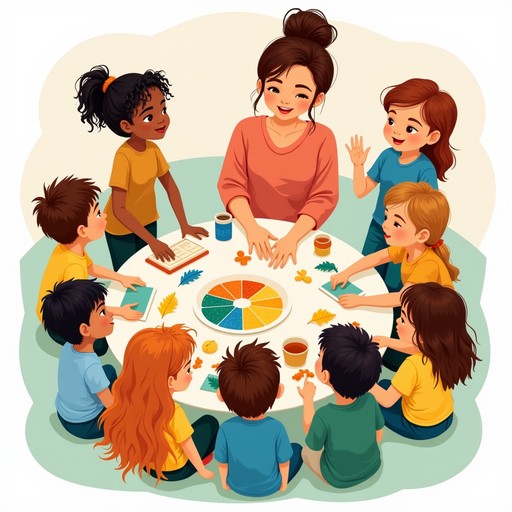 Free Collaborative Learning Circle Image | Download at StockCake