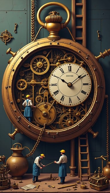 Free Clockwork Time Factory Image | Download at StockCake