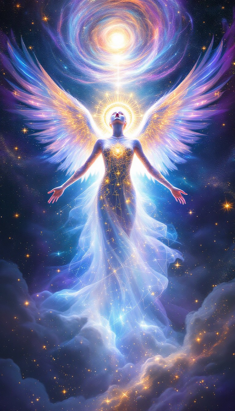 Free Celestial Angel Ascending Image - Angel, Celestial, Ethereal ...