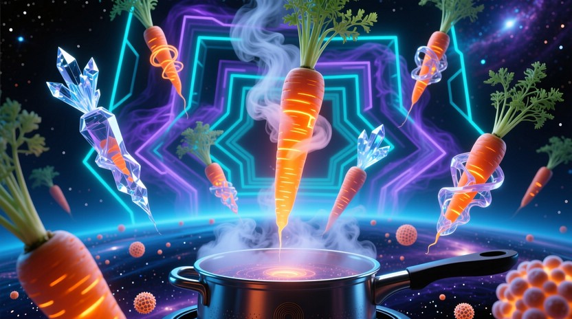 Free Floating Golden Carrots Image - Carrots, Floating, Minimal ...