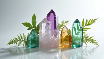 Download Crystal Botanical Harmony Image - Crystals, Amethyst, Quartz ...