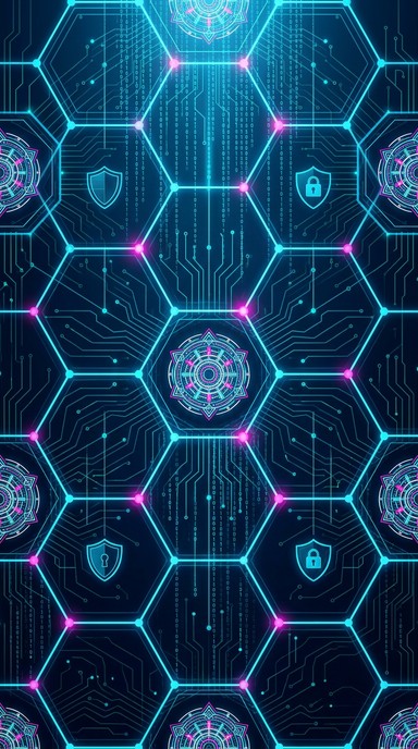 Free Cyber Security Network Image - Cybersecurity, Hexagon, Pattern ...