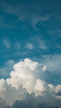 幻想的な雲の彫刻の画像をダウンロード - 雲, 空, 青 | StockCake