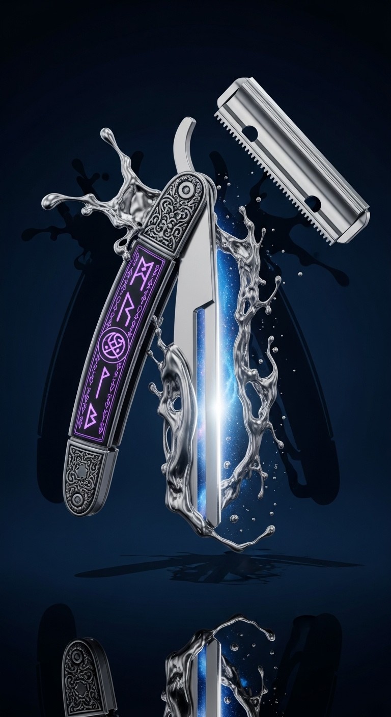 Mindset Razor Gaphic Free Mystical Dimensional Razor Photo - Razor, Mystical, Blade ...