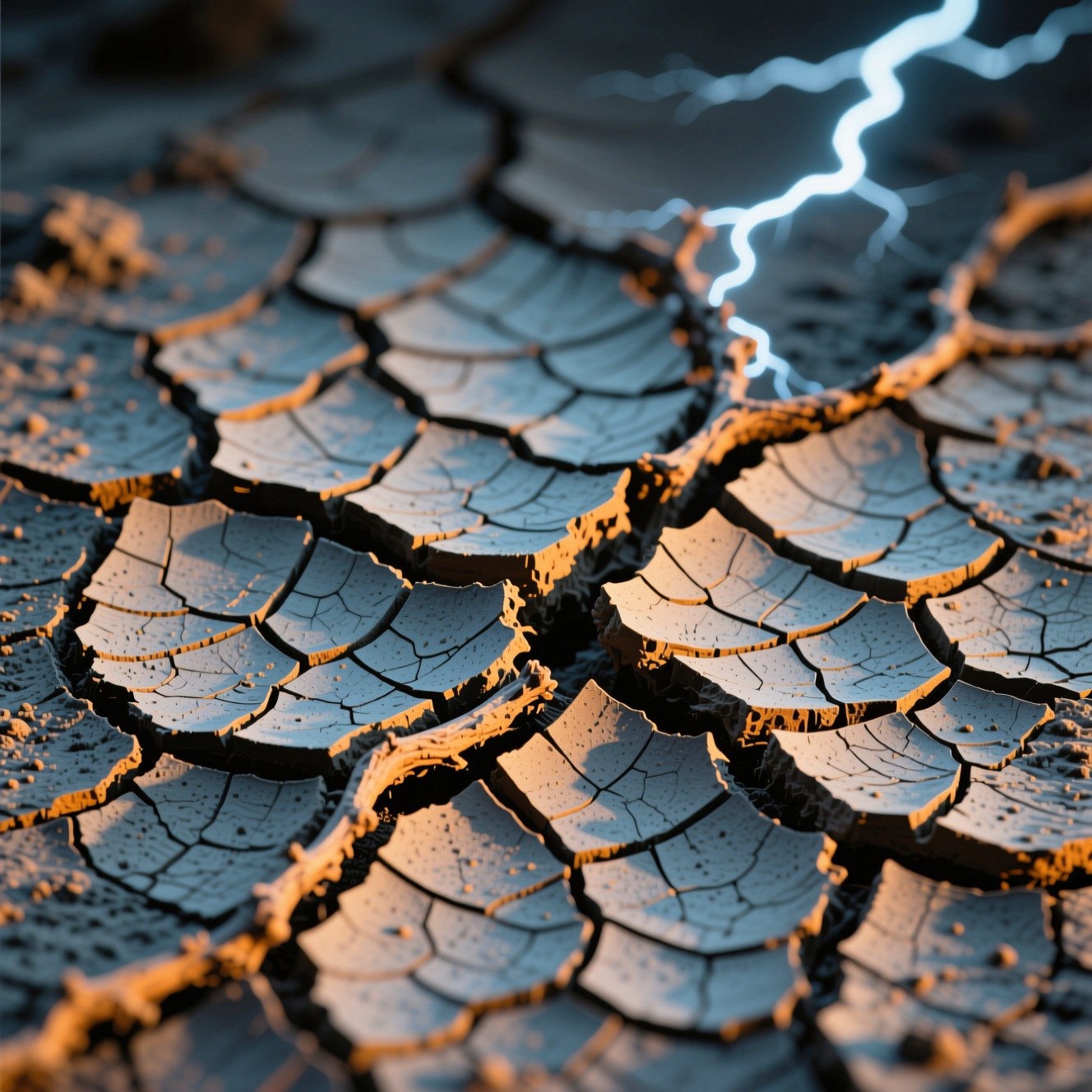 Free Cracked Amber Earth Image - Cracks, Clay, Drought | Download at ...