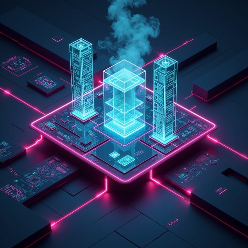 Free Cyberpunk Data Hub Image - Cyberpunk, Holographic, Futuristic ...