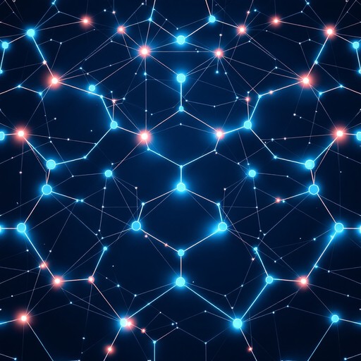 Hexagonal Network Texture Free Connected Network Design Image - Hexagonal, Network, Geometric ...