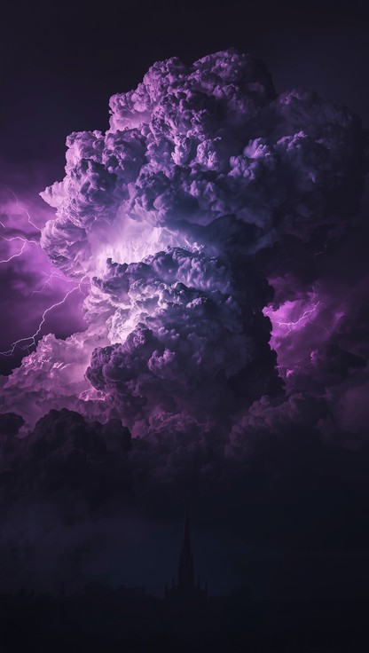 Free Purple Storm Rising Image - Gothic, Storm, Purple | Download at ...