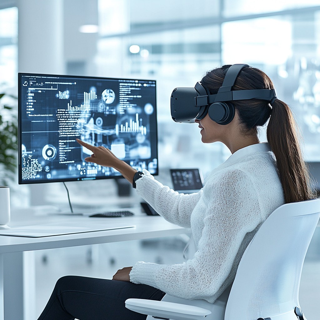 Free Virtual Reality Interaction Image - Technology, Virtual, Reality ...