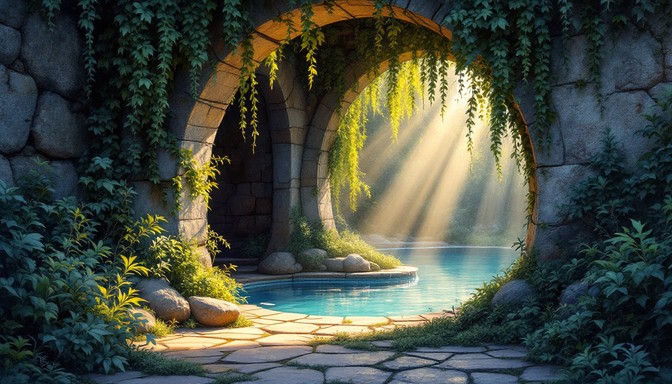 Free Enchanted Vine Archway Image | Download at StockCake